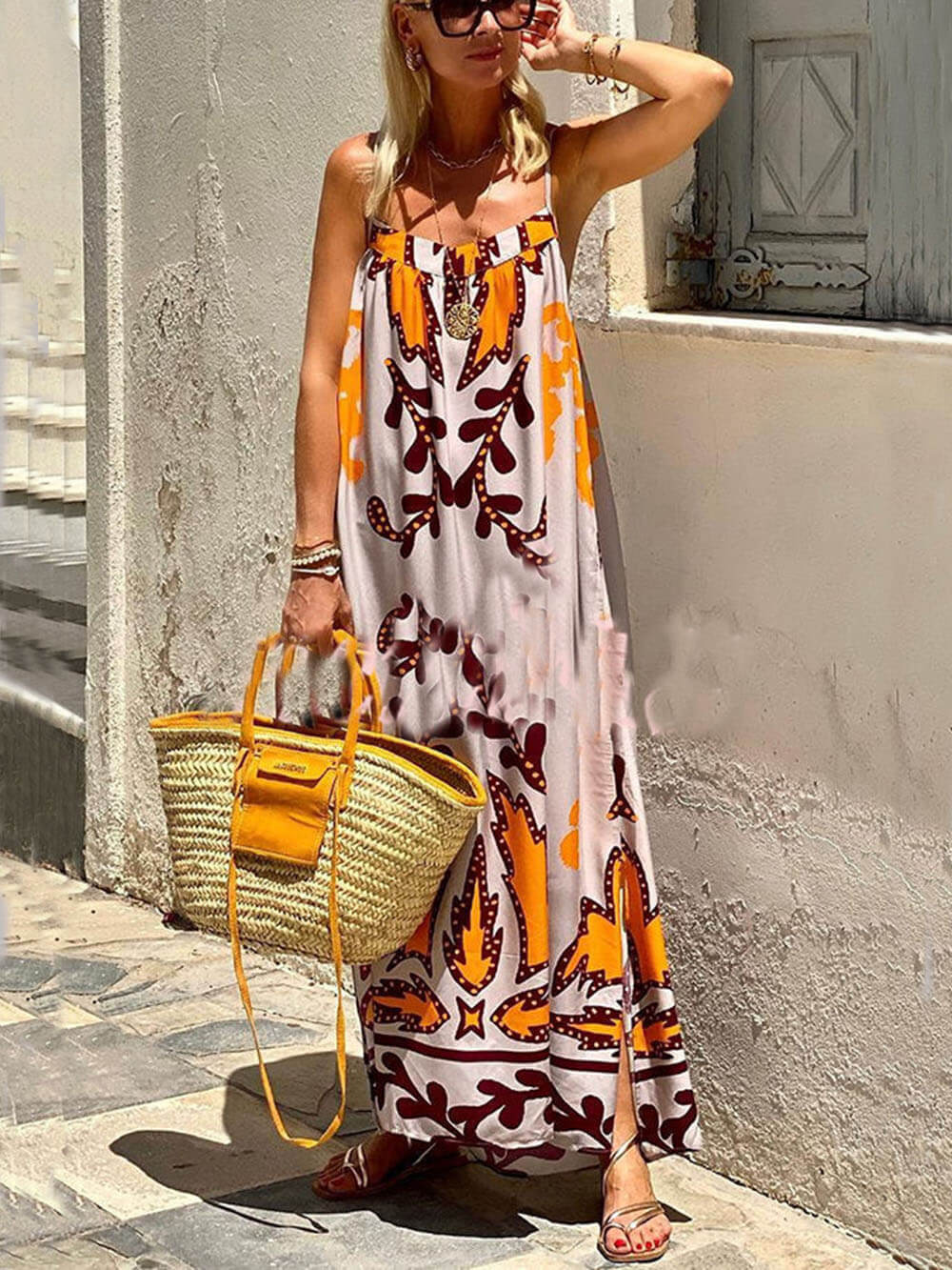 Eloise Printed Cami Dress