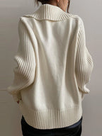 Womens Long Sleeve Zip Up Cardigan Sweaters