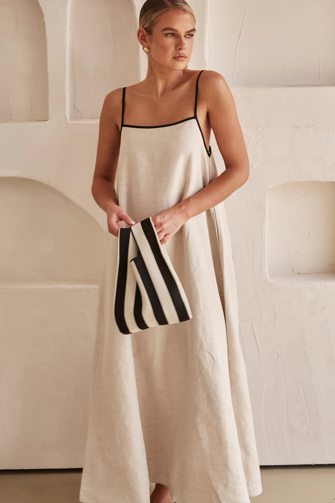 Cosima Linen Midi Dress