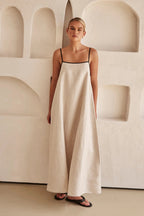 Cosima Linen Midi Dress