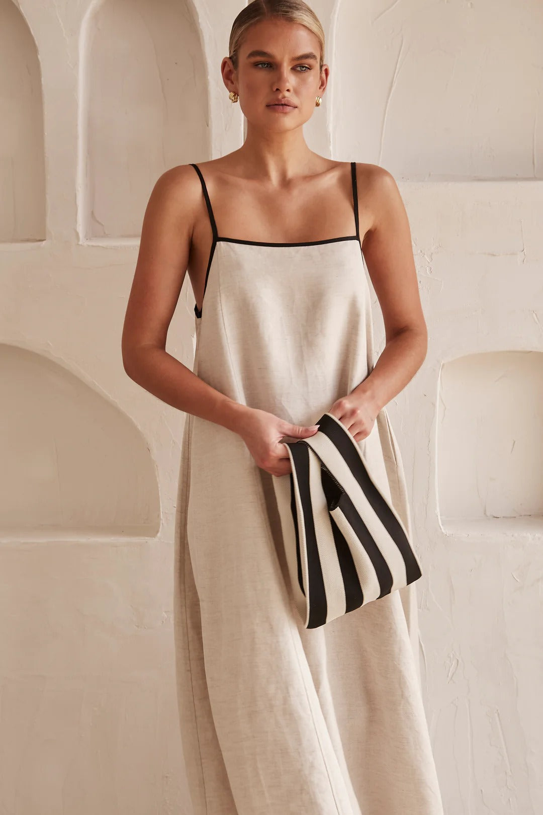 Cosima Linen Midi Dress