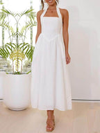 Hela™ Halter Neck Midi Dress