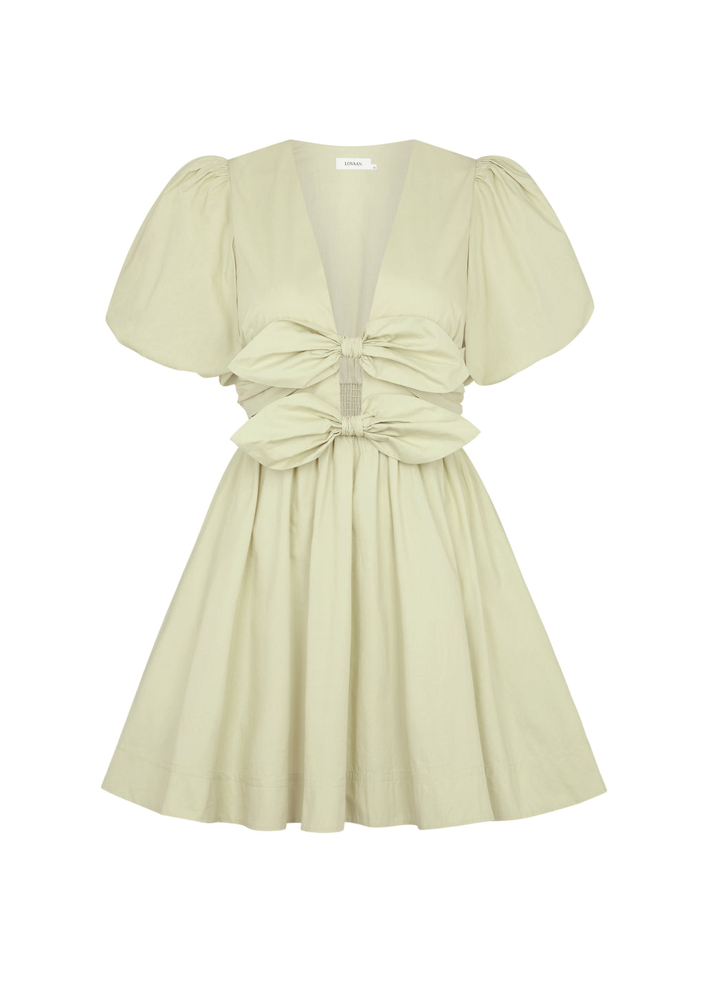 Bijou Cutout Lace-Up Dress
