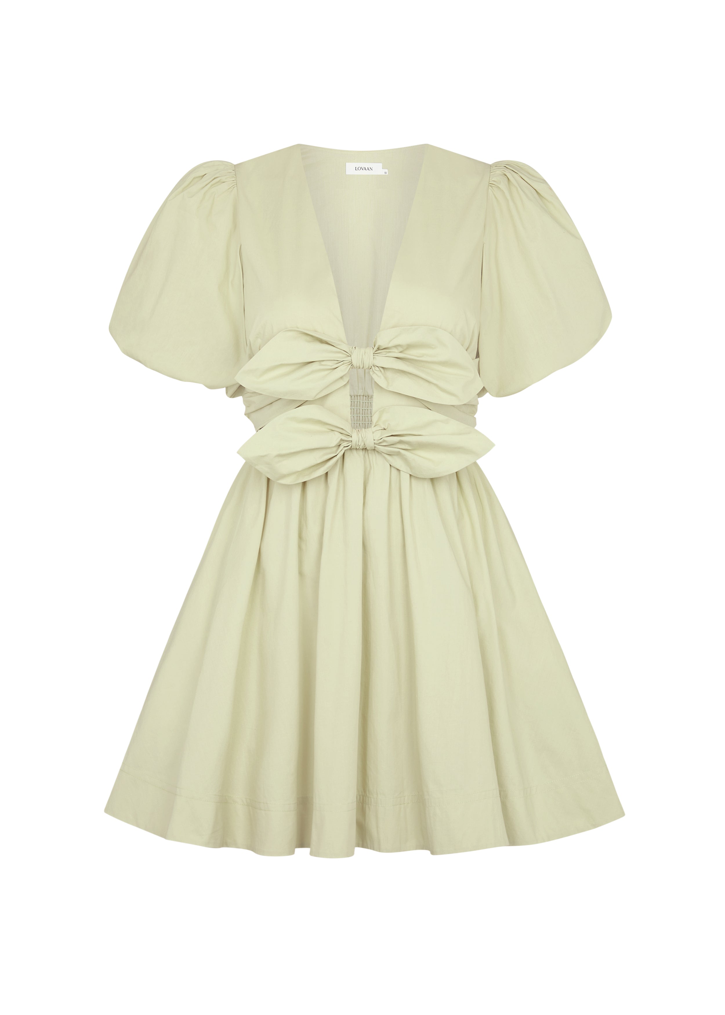 Bijou Cutout Lace-Up Dress