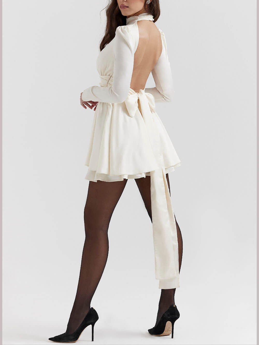 Ines Bow Mini Dress