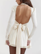 Ines Bow Mini Dress