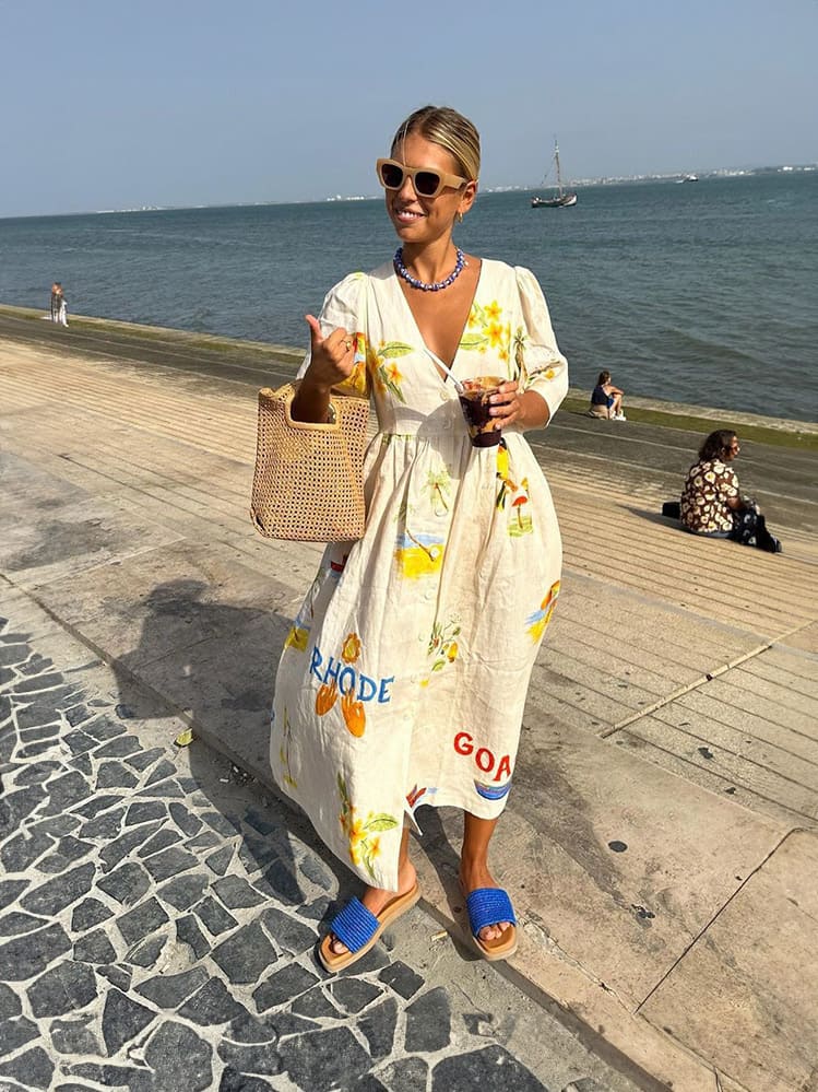 Uma Floral Puff Sleeve Dress