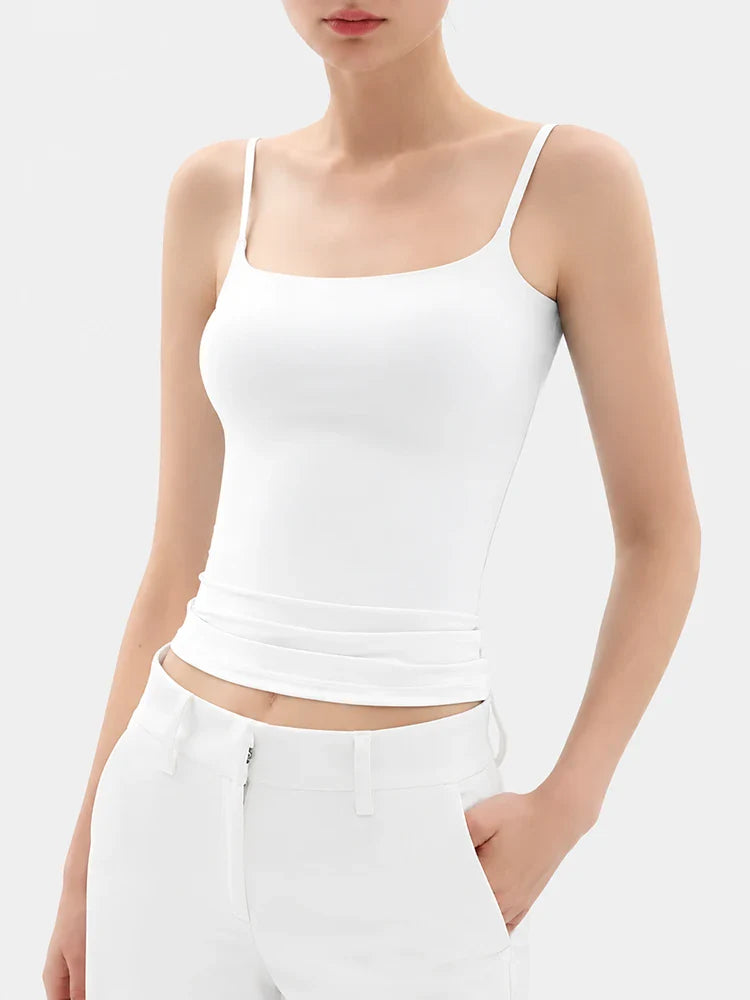 Women's Seamless Spaghetti Strap Shaping Tank Top